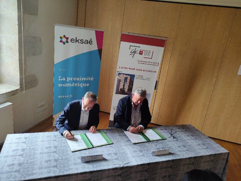 Le Centre De Gestion des Deux Sèvres signe une charte de partenariat avec Eksaé